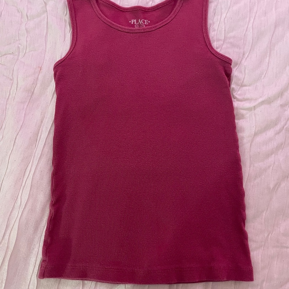 Children’s Place Girls Pink Tank Top